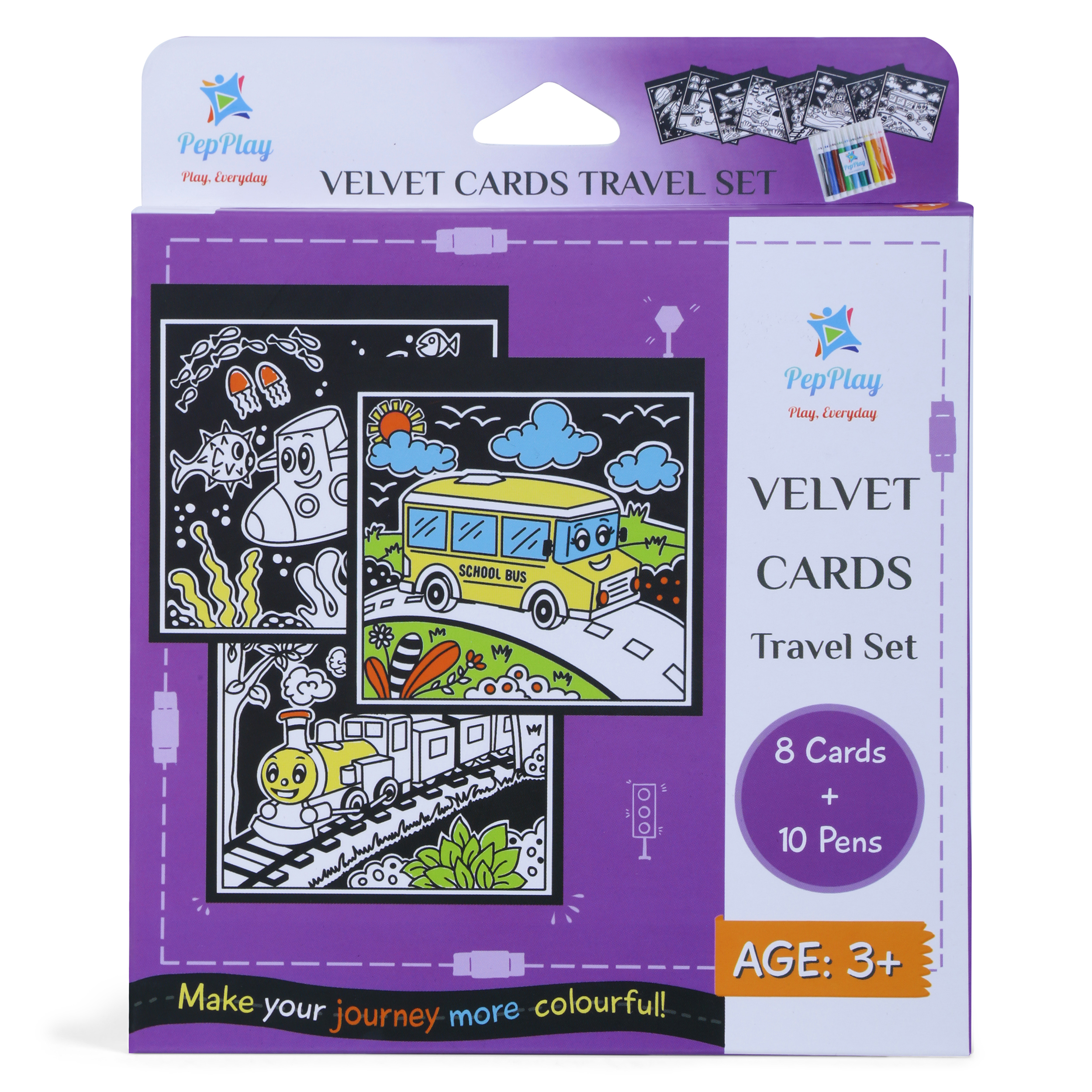 VELVET CARDS - TRAVEL SET view 1