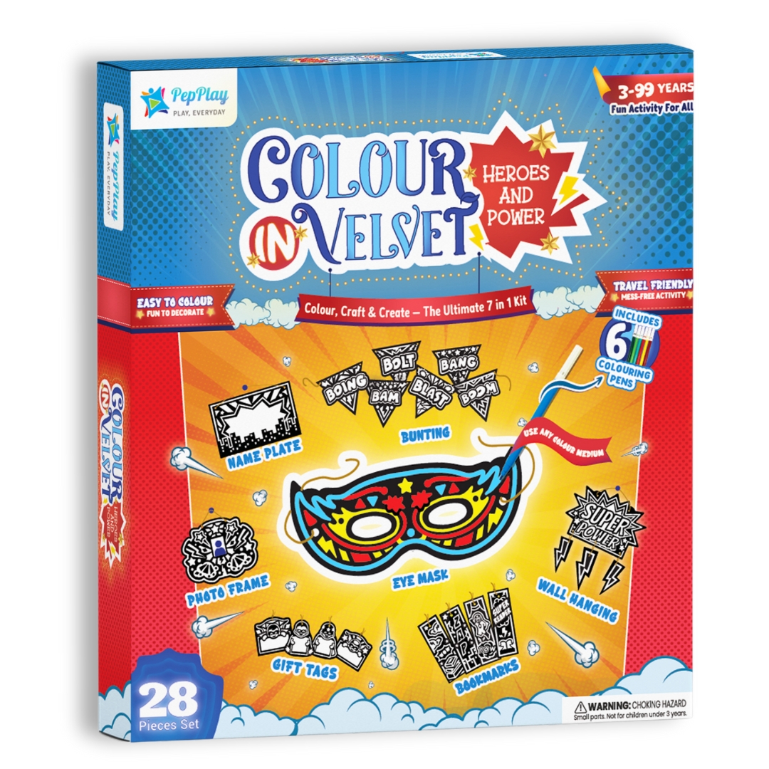 COLOUR IN VELVET - HEROES & POWER view 1