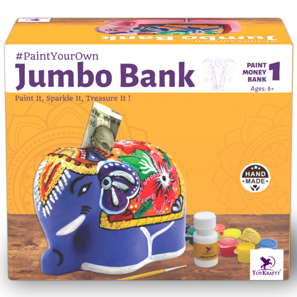 Paint Your Own - Jumbo Bank view 1