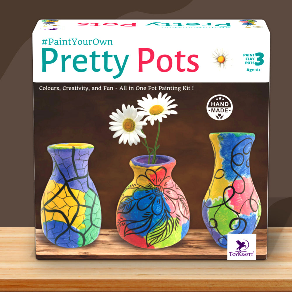 Paint Your Own - Pretty Pots view 1